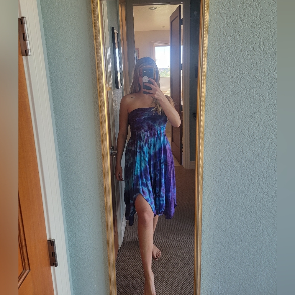 Tie Dye Hippie Dress/Skirt